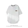 2026 Verano Nuevo Estilo Estilo Chino Camiseta de Manga Corta Holgada con Cuello Redondo para Hombre Moda Juvenil Casual Deportiva Top de Algodón y Lino