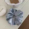 Scrunchie de Cetim Suave Estilo Francês para Mulheres, Elástico de Cabelo de Alta Elasticidade de Luxo, Novo Modelo 2026, Acessório de Cabelo Premium