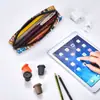 2026 Fornecedor Fabricante Transfronteiriço Estojo Cilíndrico para Lápis com Design Estampado Completo, Caixa de Papelaria Única, Armazenamento de Lápis de Grande Capacidade