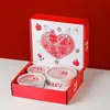 Juego de Tres Piezas de Recipiente de Conservación de Cerámica, Recipiente Sellado, Caja de Conservación, Juego de Recipientes para Regalo, Caja de Regalo, Ceremonia de Apertura, Boda, Impresión de Logotipo, Venta al por Mayor