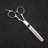 Tijeras Profesionales para Barbería y Peluquería de Acero Inoxidable para Cortar Adelgazar Tijeras Curvas Set de Herramientas