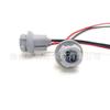Conector para lâmpada de painel de LED T10 168 W5W 194, suporte para lâmpada pequena de carro, tomada de fábrica