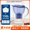 Ventas directas del fabricante: Purificador de agua para el hogar de cocina, jarra de agua con filtro de carbón activado, filtro de agua, gran capacidad, venta al por mayor directa