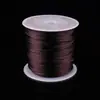Línea 7 40 m Pulsera Tejida de Nudo Chino Accesorios para Pulseras DIY Hecho a Mano Cuerda Roja Hilo de Jade