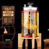 Venda Direta da Fábrica e Entrega de Garrafas de Vidro para Espumante, Potes de Vinho Medicinal de Ginseng, Potes de Vinho, Potes de Vinho Branco, Garrafas de Vinho Especiais com Torneiras