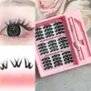 Cílios Postiços Transfronteiriços, Fotogênicos, Resistentes, Cílios Postiços Espessos, Agrupados Cruzados, Tridimensionais, Amazon DIY, Comércio Exterior, Europa e América