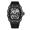 Nuevo Reloj de Marca Popular Transfronterizo, Reloj de Hombre con Forma de Barril, Reloj de Cuarzo, Comercio Exterior al por Mayor, Reloj de Hombre Moderno y Personalizado