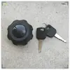 Adequado para Tampa de Tanque de Combustível Trancável Shaanxi Automobile Delong G1G2 Caminhão Leve 1046 Foton Times Tampa de Tanque de Combustível Tampa do Bocal de Abastecimento