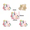Colgante de aleación de poni unicornio con goteo de aceite de venta caliente transfronterizo Colgante para collar hecho a mano DIY Llavero Accesorios de joyería