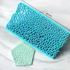 Formas de Bolo Formas Geométricas Molde de Quebra-Cabeça Escama de Peixe Coleção de Tiras para Embotir Molde de Corte para Impressão em Bolo Fondant Pasta de Açúcar