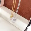 Collar Pequeño de Diamante Único con Diseño Minimalista, Cadena Versátil para Clavícula, Collar de Moda de Nicho, Colgante de Alta Gama
