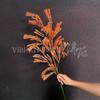Simulación Melaleuca Sauce Dorado Boda Decoración Suave Material Floral Planta Falsa Material para Arreglos Florales Pared de Fondo Paisajismo Flores Falsas