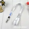 Cordão de gancho de lagosta de ferro 1,5 cm cordão para crachá de peito cordão para crachá de trabalho cordão para crachá de exposição porta-crachá cordão atacado imprimível