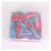 Pinzas de madera para ropa de colores creativos, venta al por mayor transfronterizas de fábrica, pinzas para fotos, pinzas de madera de varios colores