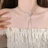 Collar de cubos de azúcar de zirconia de lujo y elegante para mujer, nuevo modelo popular 2026, accesorio de cadena para clavícula de alta gama
