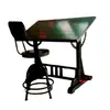 Caballete de Madera para Arte Tablero de Dibujo Escritorio de Diseñador Mesa de Pintura para el Hogar Mesa Sencilla Banco de Trabajo de Estudio de Arte Estudio