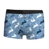 Ropa Interior Masculina Impresa en 3D Serie de Pascua Europea y Americana Transfronteriza Novedad Boxer Sexy para Hombre