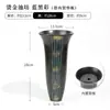 Jianshanchifang Liu Enseñanza Especial Arreglo Floral Negro Arreglo Floral Soporte para Flores Danza de la Grulla Zen Japonés Ikebana Adornos