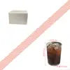 Vaso de Vidrio Simple, Taza de Leche, Vaso para Agua con Gas, Vaso de Jugo Estilo Ins, Vaso para Bebidas Frías, Vaso para Café Helado Latte Americano