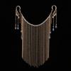 Cortina para la Cara Velos Antiguos para Cubrir el Rostro Orejas Colgantes con Borlas Tocados para Vestido Antiguo Hanfu Conjunto Completo de Joyería Accesorios Súper de Hada