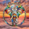 El Fabricante Vende Nuevos Productos Transfronterizos Temu, una Serie de Discos Acrílicos Decorativos Coloridos Estilo Bohemio para Uso en Interiores y Exteriores