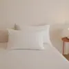 Funda de almohada transpirable a prueba de tres cosas, funda interior para una sola almohada, lavable, a prueba de sudor, a prueba de aceite, funda protectora impermeable