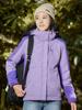 Jaqueta de Casal Masculina Outono e Inverno com Forro de Fleece Espessada Três em Um Casual Solta para Uso Externo Montanhismo