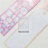 Acrílico areia movediça mahjong stand decoração DIY material de areia movediça em branco 3 backboard transparente consumíveis artesanais caseiros