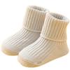 25 Calcetines Exclusivos Transfronterizos para Bebés Recién Nacidos, Algodón Clase A, Estilo Primavera y Otoño, Calcetines de Piso Antideslizantes de Caña Media para Bebés y Niños Pequeños