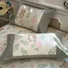 Fundas de almohada de seda helada de verano frescas y sencillas, juego de dos, 48x74 cm, fundas de almohada de ratán helado para uso doméstico, funda interior para núcleo de almohada de niños