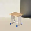 Cadeira Elevatória Escolar Simples, Cadeira para Estudo em Casa, Cadeira de Escrita para Aluno do Ensino Fundamental, Banco para Mesa Infantil, Cadeira com Encosto para Quarto de Estudante