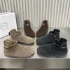 Botas de Moda de Cuero Mate Color Sólido Estilo Coreano para Mujer Primavera y Otoño Versátiles Cómodas de Suela Plana Botines Hebilla de Cuero Punta Redonda Botas Casuales