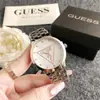 Reloj de Diamantes para Mujer Estilo Ins Diseño de Nicho Patrón de Signo de Interrogación Personalizado Reloj Popular Moda para Transmisión en Vivo Reloj Impermeable