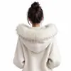 Ribete de Piel Sintética de Mapache Universal Personalizable de Fábrica para Sudaderas, Jerseys, Chaquetas y Ropa DIY, Accesorios de Cuello de Piel