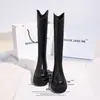 Estilo Minimalista de Alta Qualidade Simples Design Puro de Alta Qualidade Botas Femininas 2024 Sapatos Femininos Estilo Quente Temperamento Moda Tendência