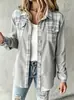 Transfronterizo Europeo y Americano 2026 Amazon Y2, TK Moda Femenina Casual Estampado a Cuadros Otoño e Invierno Versátil Chaqueta de Manga Larga