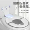 Asiento de inodoro plegable para niños, apto para niños y niñas, con diseño a prueba de salpicaduras, portátil para guardarlo y usarlo fácilmente al viajar