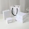 Caja de Joyería Extraíble Gris para Pulseras, Anillos, Pendientes, Collares Caja de Empaque Papel Especial Cajón Caja de Regalo Se Puede Imprimir LOGOTIPO
