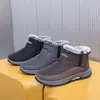 Sapatos Personalizados Masculinos Inverno Novo Estilo Masculino Plus Veludo Espessado Sapatos de Algodão Sola Grossa Antiderrapante Moda Slip-on Botas de Neve Masculinas