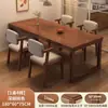 Escritorio de biblioteca, mesa de lectura, uso doméstico, adecuado para salas de estar, mesa larga grande, escritorio de estudio para dos personas, mesa de estudio y entrenamiento para estudiantes
