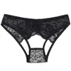 Bragas de Encaje Sexy de Tamaño Doble Que Se Pueden Insertar por Detrás, No Hay Necesidad de Quitarse, Tanga Transparente Caliente y Seductivo