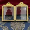 Ventas directas de fábrica, cajas Gaua estilo Xizang de gran venta, venta al por mayor, incrustadas con diamantes de doble cara, cajas Thangka que conservan el color, colgantes