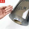 Película de PVC Ecológica de Alta Transparencia, Película Suave Impermeable Semitransparente Mate para Bolsos y Equipaje, Película Laminada, Tejido Transparente Soplado
