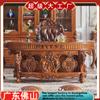 Mesa de té estilo europeo Mesa de té Kung Fu con peces cada año Mesa de té de lujo Mesa de té de madera maciza con mesa y sillas de piedra negra mesa de té