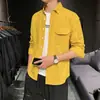 Camisa Rayada Nueva de Otoño para Niños Estilo Hong Kong con Estampado de Azulejos 1903-P45