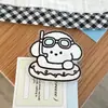 Set de papelería con temática de dibujos animados, que incluye un regalo decorativo, un clip para sellar sobres, un clip para notas y un clip de PP - un pequeño artículo lindo para niñas y estudiantes