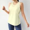 Blusa Fitness Chaleco Deportivo para Mujer Slim Transpirable Ropa de Entrenamiento Top Sin Mangas para Correr Blusa Larga Camiseta de Yoga