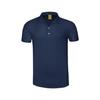 Camiseta publicitaria de fábrica de grupo-Algodón Tencel azul marino azul oscuro azul oscuro polo de negocios de solapa camiseta publicitaria T