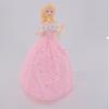 3D Real Eyes Bobby Doll Princesa Vestido de Noiva Vestir Roupas Caixa de Presente Conjunto Casa de Brincar Menina Brinquedos Infantis