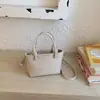 2026 Verano Nuevo Estilo Simple y Moderno Estilo Retro Gran Capacidad Portátil Bolso Cubo Estilo Coreano para Viajar Bolso Cruzado